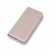 Smart Magnetic Samsung Galaxy Note 10 Lite/A81 oldalra nyíló tok, rozé arany