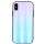 Aurora Glass Samsung Galaxy S10 Lite/A91 hátlap, tok, kék-rózsaszín