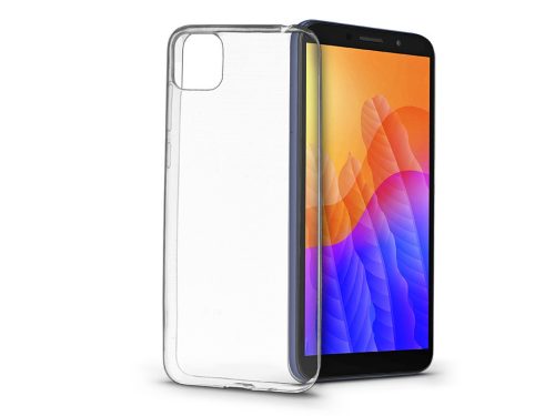 Huawei Y5P Slim case 1mm szilikon hátlap, tok, átlátszó