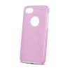 Glitter 3in1 Case Samsung Galaxy A21s hátlap, tok, rózsaszín