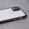 Defender Hybrid iPhone 12/12 Pro ütésálló hátlap, tok, fekete
