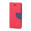 Smart Fancy Samsung Galaxy A21s oldalra nyíló tok, piros-kék