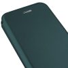 Smart Diva Xiaomi Redmi 9A/9AT/9i oldalra nyíló tok,dark green