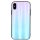 Aurora Glass iPhone 12 Pro Max hátlap, tok, kék-rózsaszín