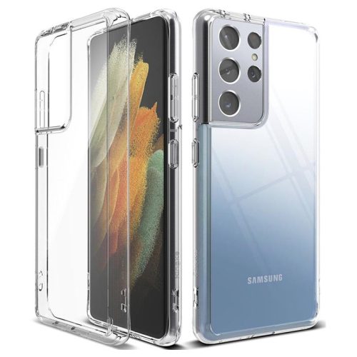 Samsung Galaxy S21 Ultra 1.8mm szilikon hátlap, tok, átlátszó