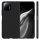 Xiaomi Mi 11 Lite 4G/Mi 11 Lite 5G Matt TPU szilikon hátlap, tok, fekete