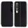 Eco Leather View Case 2 Samsung Galaxy A72/A72 5G oldalra nyíló tok fekete