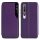 Eco Leather View Case 2 Samsung Galaxy A72/A72 5G oldalra nyíló tok lila
