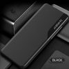Eco Leather View Case Xiaomi Redmi Note 10 Pro/Note 10 Pro Max oldalra nyíló tok fekete