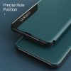 Eco Leather View Case Xiaomi Redmi Note 10/Note 10S oldalra nyíló tok sötétkék