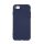 Silicone Case iPhone 13 Pro Max hátlap, tok, sötétkék