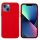Silicone Case iPhone 13 Mini 5,4" hátlap, tok, piros