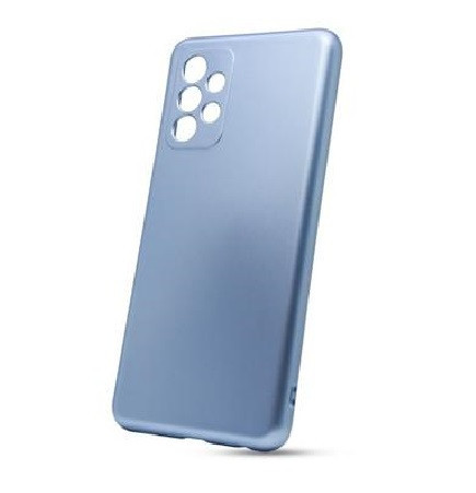 Metallic Case Samsung Galaxy A52 4G/A52 5G/A52s 5G hátlap, tok, világoskék
