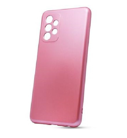 Metallic Case Samsung Galaxy A52 4G/A52 5G/A52s 5G hátlap, tok, rózsaszín