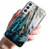 Gold Glam Case Samsung Galaxy S21 FE hátlap, tok, színes, mintás
