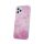 Gold Glam Case Xiaomi 12 5G/12X 5G/12S 5G 5G hátlap, tok, mintás, rózsaszín