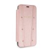 Guess Kaia iPhone X/XS (GUFLBKPXKAILRG) oldalra nyíló tok, rozé arany