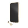 Guess iPhone Xr Charms Hard Case 4G (GUHCI61GF4GBR) hátlap, tok, barna