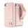 Guess iPhone 7/8 Saffiano Strap (GUHCI8SBSRO) hátlap, tok, rozé arany