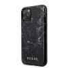 Guess iPhone 11 Pro Marble Case márvány mintás (GUHCN58PCUMABK) hátlap, tok, fekete
