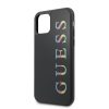 Guess iPhone 11 Multicolor Glitter Cover (GUHCN61LGMLBK) hátlap, tok, fekete