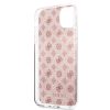 Guess iPhone 11 Pro Max 4G Glitter Peony (GUHCN65TPERG) hátlap, tok, rózsaszín
