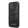 Guess iPhone 12 Pro Max Marble Case márvány mintás (GUHCP12LPCUMABK) hátlap, tok, fekete