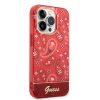 Guess iPhone 14 Pro Bandana Paisley (GUHCP14LHGBNHR) hátlap, tok, piros