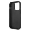 Guess iPhone 14 Pro PU Leather Saffiano (GUHCP14LPSASBBK) hátlap, tok, fekete