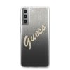 Guess Samsung Galaxy S21 Plus Vintage Glitter Gradient (GUHCS21MPCUGLSBK) hátlap, tok, fekete