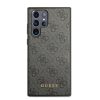 Guess Samsung Galaxy S22 Ultra 4G Metal Gold Logo (GUHCS22LG4GFGR) hátlap, tok, szürke