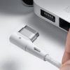 Baseus Zinc CATXC-W0274400 MacBook L-alakú USB-C mágneses töltőkábel, 60W, 2m, fehér