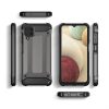 Hybrid Armor Tough Rugged Samsung Galaxy A12/M12 ütésálló hátlap, tok, fekete