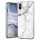 Wozinsky Marble cover Samsung Galaxy A12/M12 márvány mintás hátlap, tok, fehér