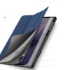 Dux Ducis Domo Series Samsung Galaxy Tab S7 FE 5G 12.4" T730/T736 oldalra nyíló smart tok, kék
