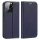 Dux Ducis Skin X2 iPhone 14 Pro oldalra nyíló hátlap, tok, sötétkék