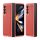 Dux Ducis Venice Samsung Galaxy Z Fold 4 hátlap, tok, piros