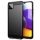 Carbon Case Flexible Samsung Galaxy A22 5G hátlap, tok, fekete
