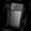 Armored Thunder Samsung Galaxy S22 ütésálló hátlap, tok, fekete