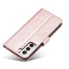 Smart Elegant Samsung Galaxy S22 Plus oldalra nyíló tok, rózsaszín