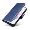 Smart Elegant Samsung Galaxy S22 oldalra nyíló tok, sötétkék