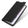 Dux Ducis Skin Pro Samsung Galaxy S22 oldalra nyíló tok, fekete