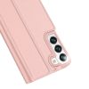 Dux Ducis Skin Pro Samsung Galaxy S22 oldalra nyíló tok, rózsaszín