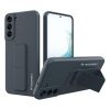 Wozinsky Kickstand Case Samsung Galaxy S22 Plus szilikon hátlap, tok, sötétkék