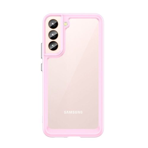 Outer Space Frame Samsung Galaxy S22 Plus hátlap, tok, rózsaszín