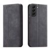 Magnet Fancy Case Samsung Galaxy S22 Plus oldalra nyíló tok, fekete