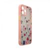Design Case Flower Cover Samsung Galaxy A53 5G hátlap, tok, rózsaszín