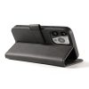 Magnet Case Samsung Galaxy S23 Ultra oldalra nyíló hátlap, tok, fekete