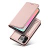 Magnet Card Case Samsung Galaxy S23 Ultra oldalra nyíló hátlap, tok, rózsaszín