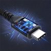 Choetech XCC-1007 USB-C/USB-C kábel, gyorstöltés, C3.1 Gen 2 100W, 2m, fekete